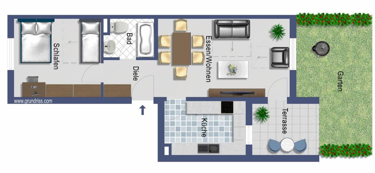 Ferienwohnung Am Seepark 퓔렌도르프 외부 사진